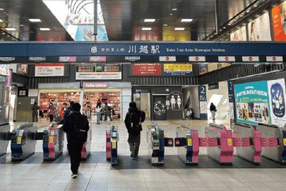 東武鉄道 川越駅